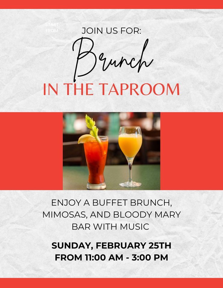 February Sunday Brunch Bloody Mary & Mimosa Bar, Carey Brewing Station, February 25 2024