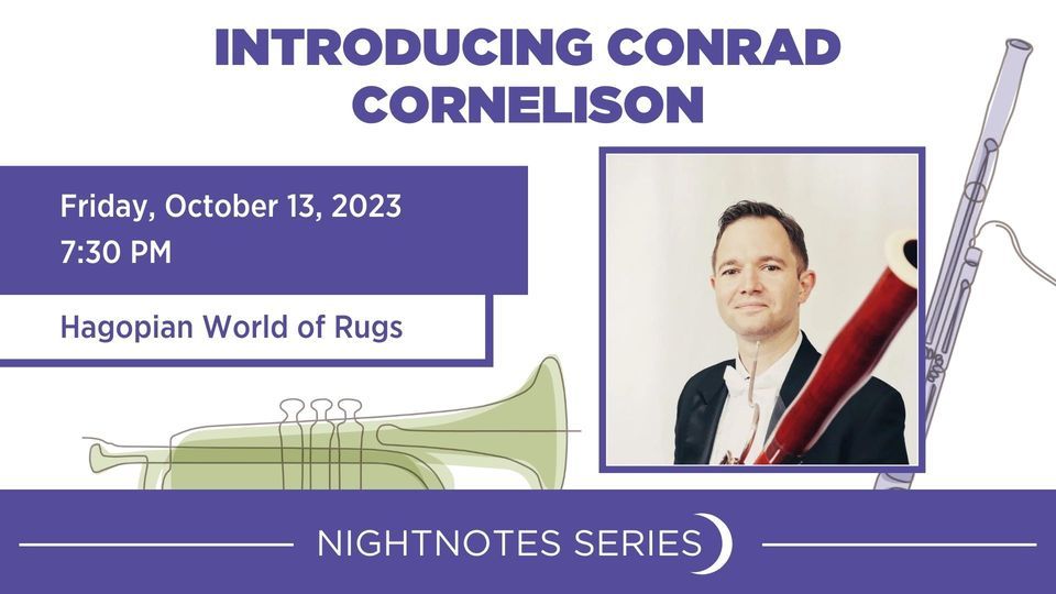 Introducing Conrad Cornelison, Hagopian (Birmingham, MI), 13 October 2023 AllEvents.in