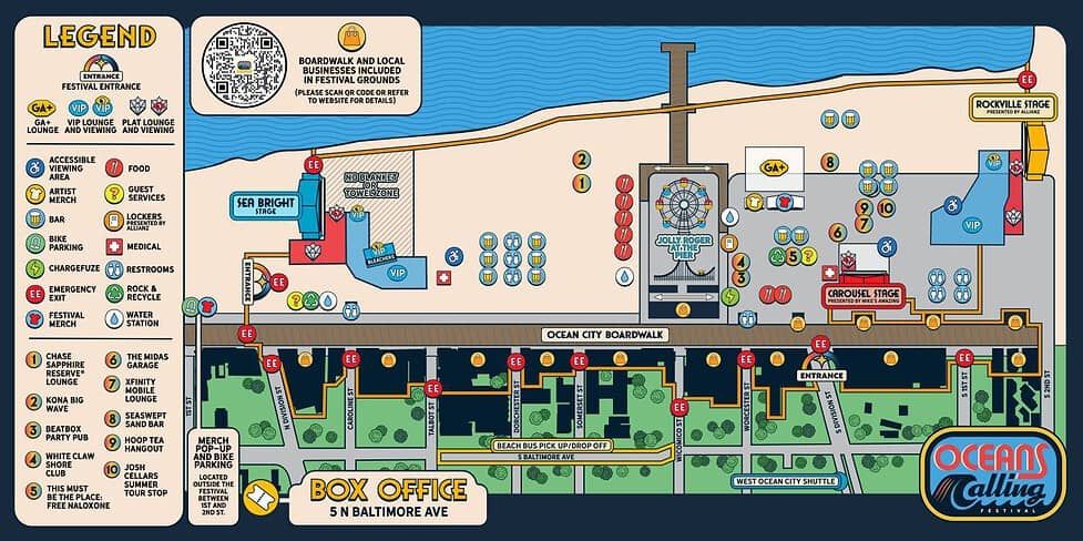 Oceans Calling Festival - Friday, 25 September | Event in Ocean City | AllEvents