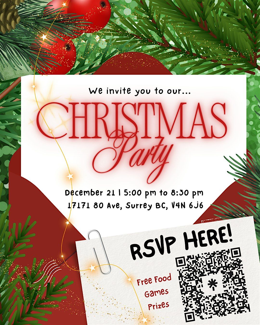 CWC Arise Christmas Banquet, 21 December | Event in Surrey | AllEvents