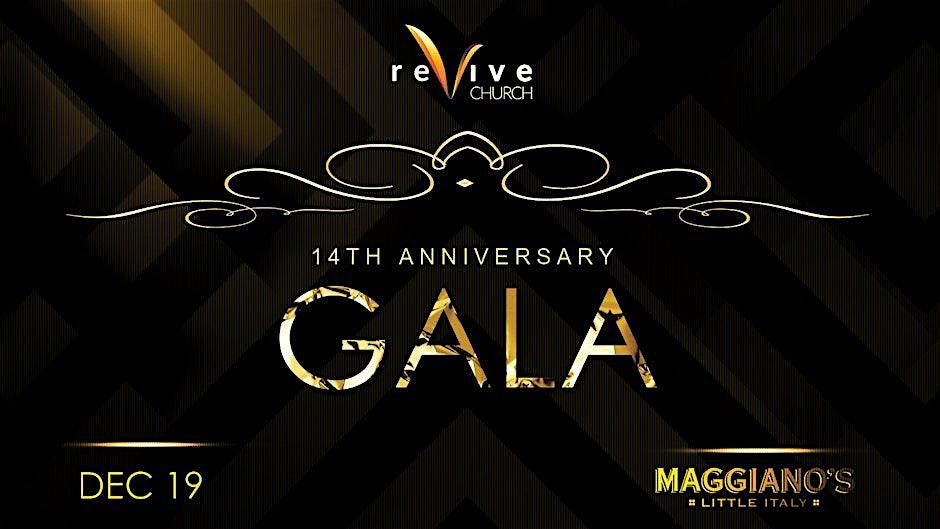 Revive Church 14th Anniversary Gala, 19 December | Event in Tampa | AllEvents