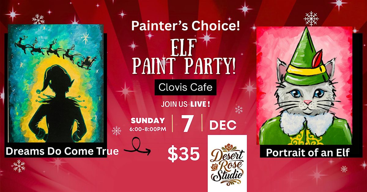 Elves Rule Paint and Sip Party!, 7 December | Event in Fairhope | AllEvents