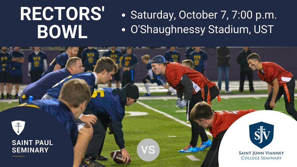 Rectors Bowl Saint Paul Seminary vs. Saint John Vianney College