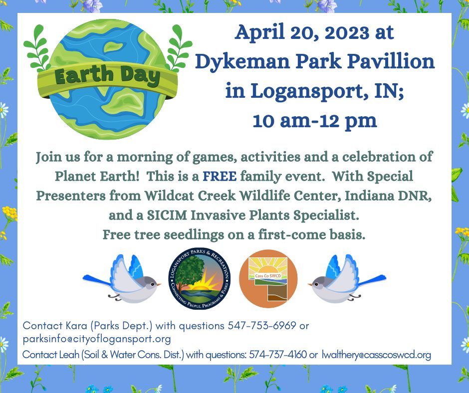 Earth Day Celebration, Dykeman Park, Logansport, April 20 2024