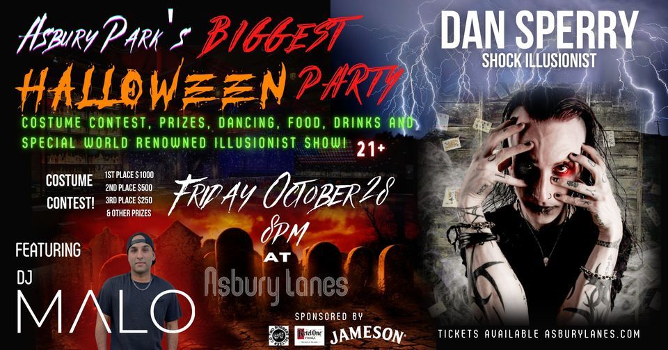 ASBURY PARKS BIGGEST HALLOWEEN PARTY FEATURING DAN SPERRY 10.28.2025