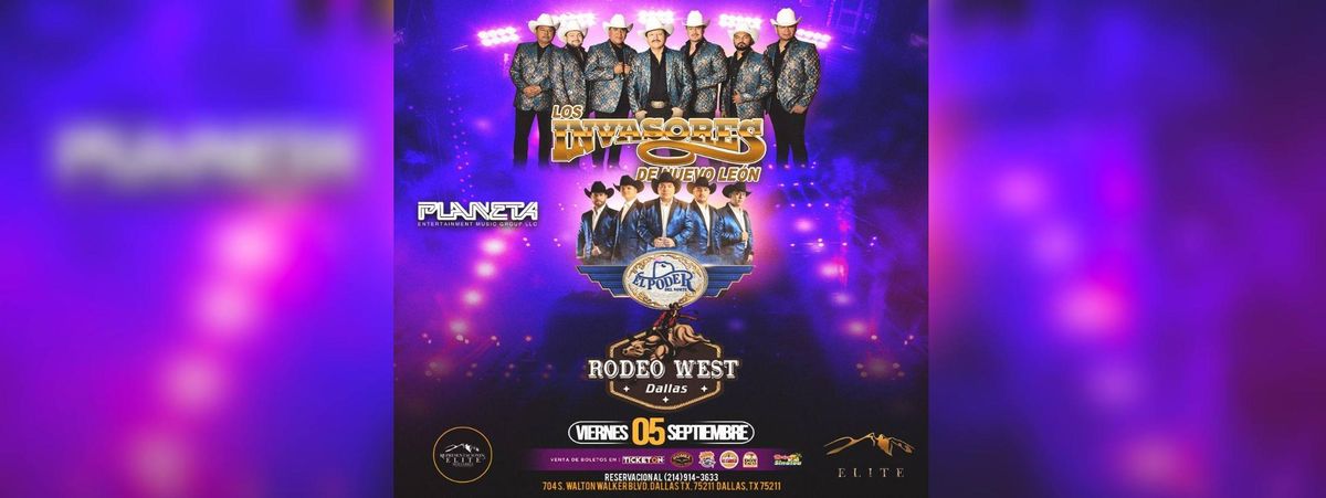 LOS INVASORES DE NUEVO LEON & EL PODER DEL NORTE, 5 September | Event in Dallas | AllEvents
