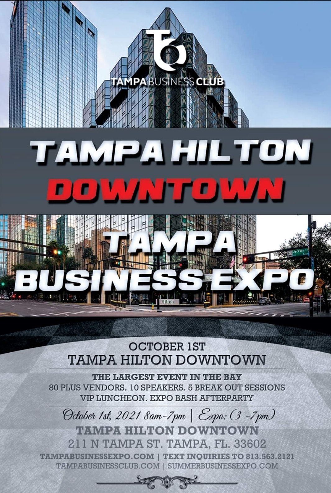 Tampa Bay Business Expo 2021 Hilton Tampa Downtown October 1 2021 Allevents In 2022 Holiday Shoppers Expo Vendor Information Jacksonville Florida