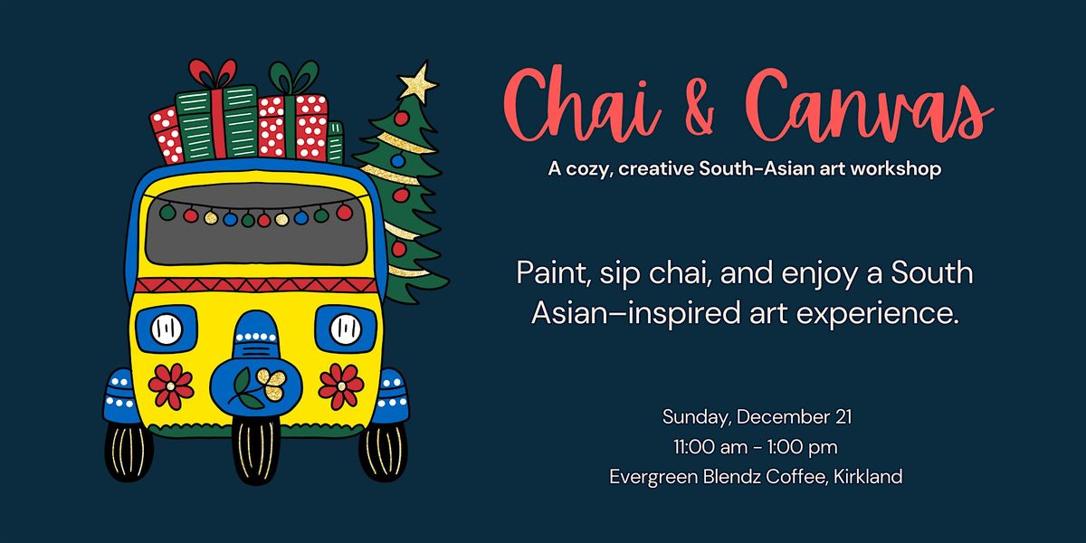 Chai & Canvas, 21 December | Event in Kirkland | AllEvents