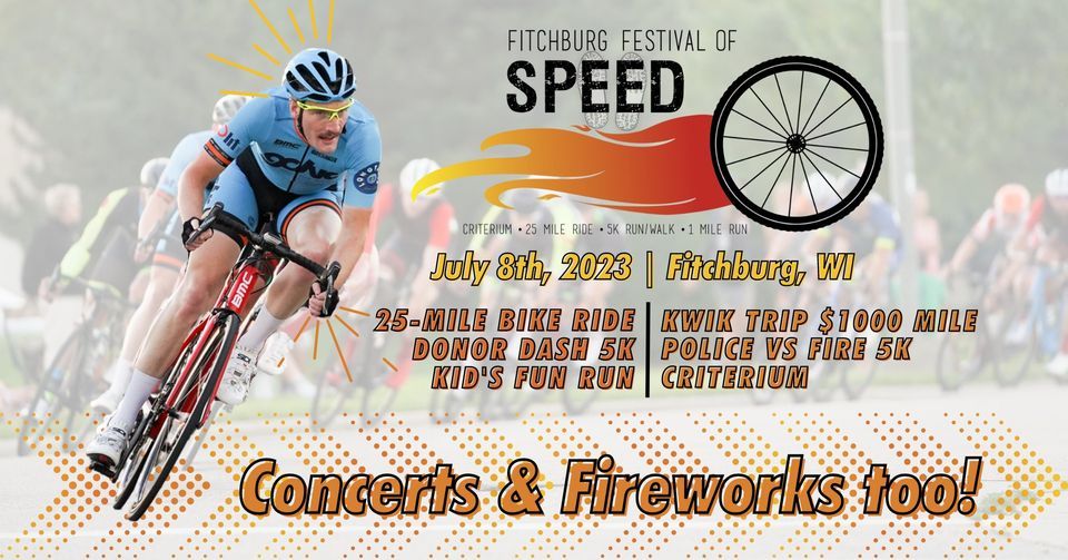 Fitchburg Festival of Speed 2023, Agora Fitchburg, Mc Farland, July 8