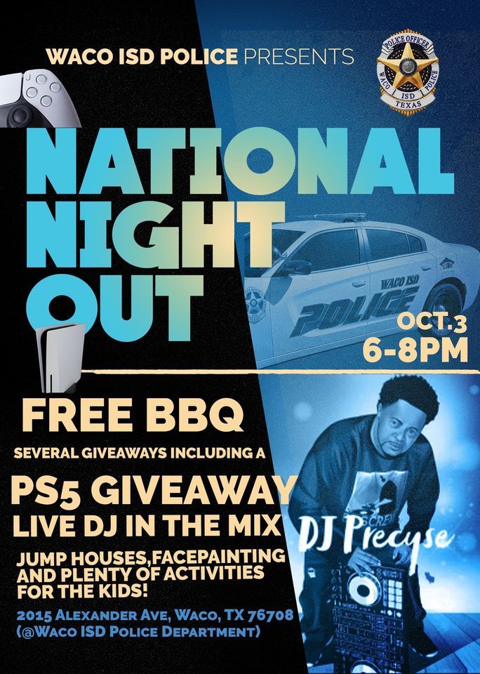 Waco ISD Police Dept. National Night Out, Waco ISD Police Department, 3