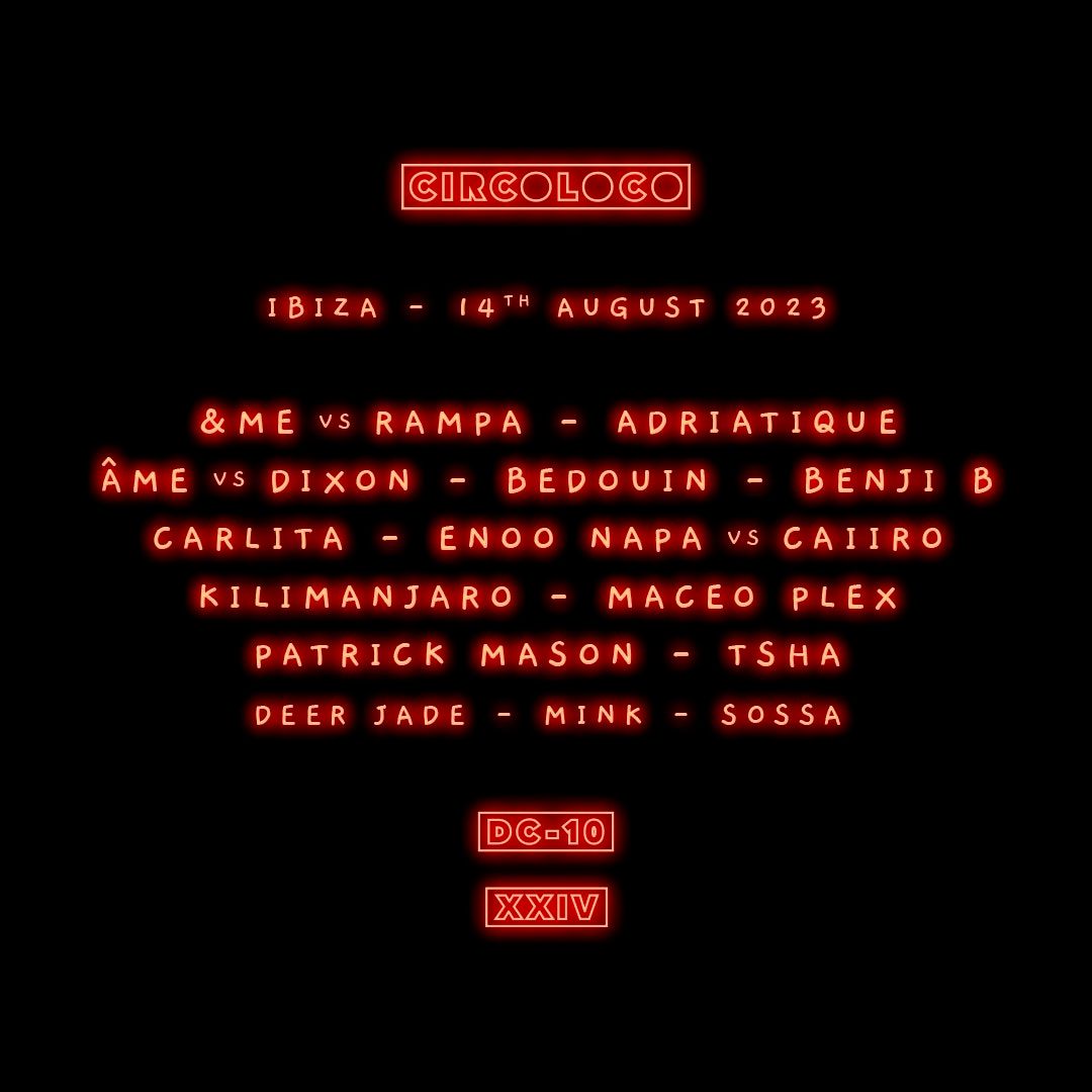 Circoloco Ibiza - Week 16 Tickets, 11 August | Event in Sant Josep de sa Talaia | AllEvents