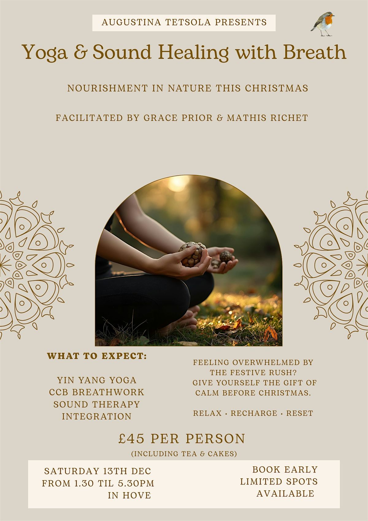 The Pre-Christmas Reset: Breath, Sound & Stillness, 13 December | Event in Brighton and Hove | AllEvents