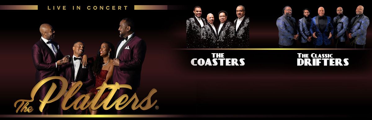 The Platters  The Coasters & The Classic Drifters, 20 September | Event in Morristown | AllEvents