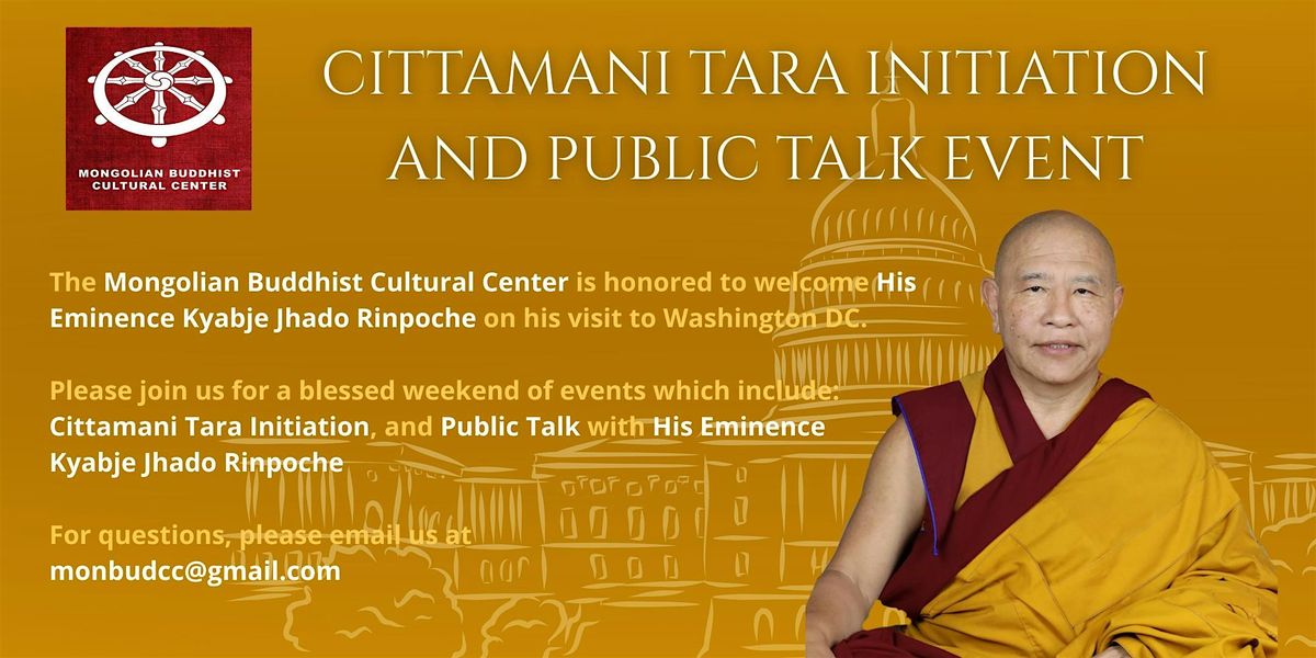 Cittamani Tara Initiation and Public Talk, 4 January | Event in Burke | AllEvents