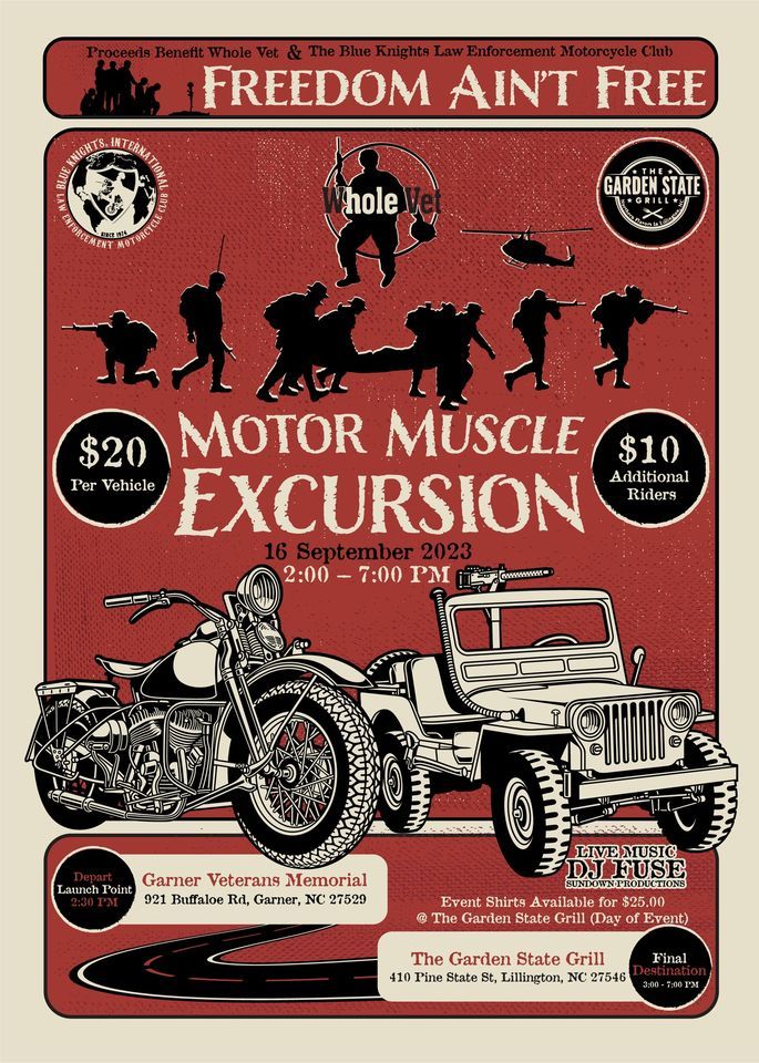 2nd Annual Motor Motor Excursion, The Garden State Grill, Lillington