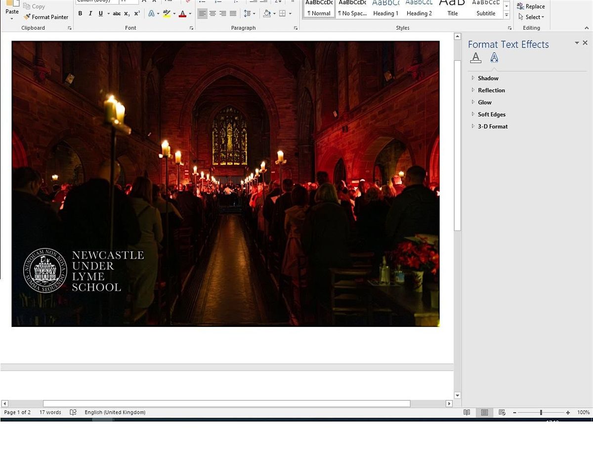 Carols by Candlelight, 11 December | Event in Newcastle-under-Lyme | AllEvents