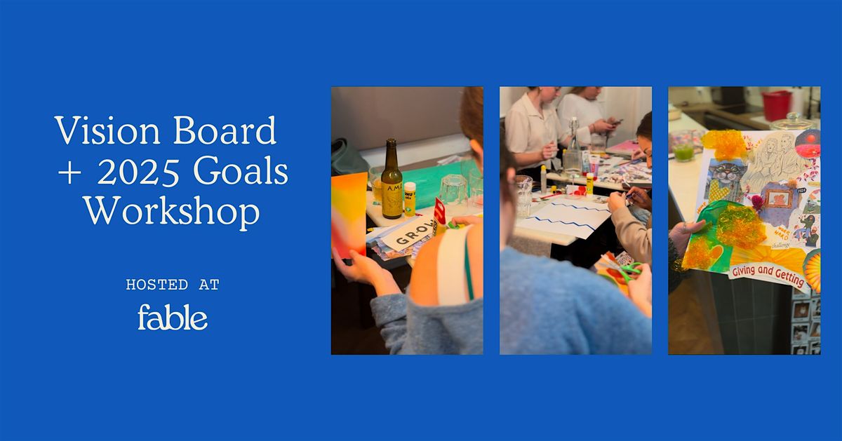 Vision Board + 2026 Goals Workshop, 6 December | Event in Lisboa | AllEvents