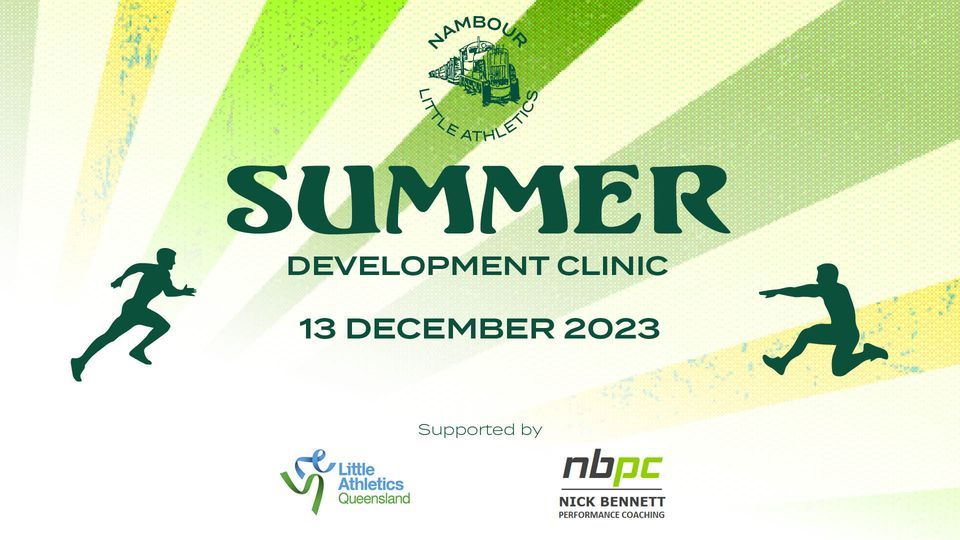 Summer Development Clinic, Nambour Little Athletics, December 13 2023