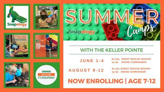 Summer Camps With The Keller Pointe The Keller Pointe August 9 2021 Allevents In