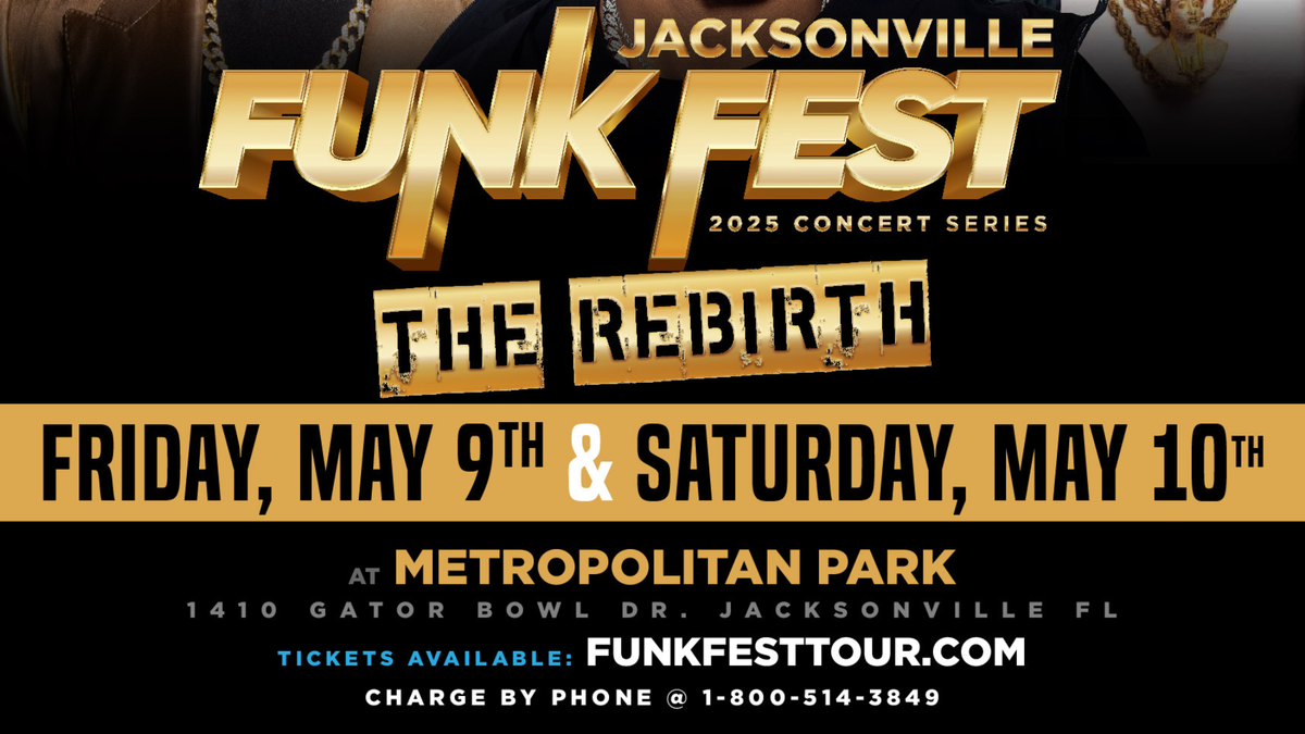Jacksonville Funk Fest - Saturday, 10 May | Event in Jacksonville | AllEvents