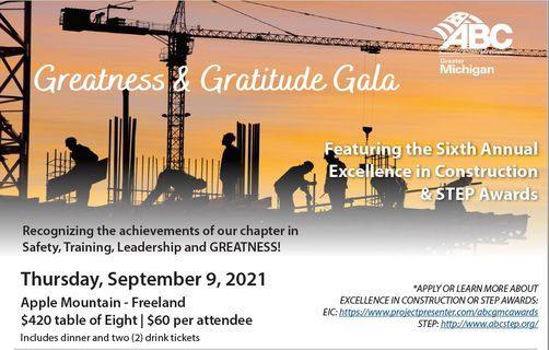 Greatness Gratitude Gala Apple Mountain Freeland September 9 21 Allevents In