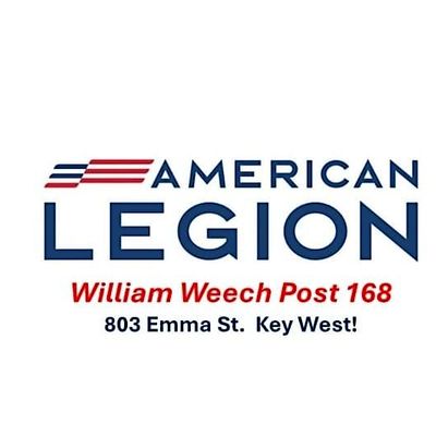 KEY WEST AMERICAN LEGION WILLIAM WEECH  POST 168 logo