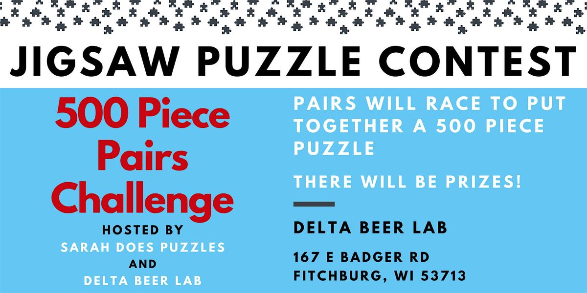 CHALLENGE Pairs Jigsaw Puzzle Contest at Delta Beer Lab - February 2026, 5 February | Event in Fitchburg | AllEvents