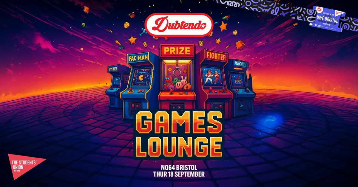 UWE Bristol Official Freshers | Dubtendo Games Lounge, 18 September | Event in Stoke Gifford | AllEvents