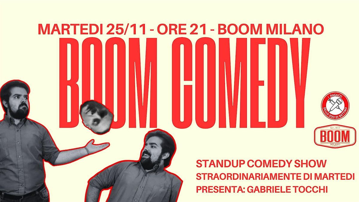 Stand Up Comedy - Boom Comedy Open Mic | Event in Milano | AllEvents