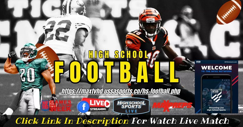 Good Hope vs. Ashville HS Varsity Football, Good Hope High School