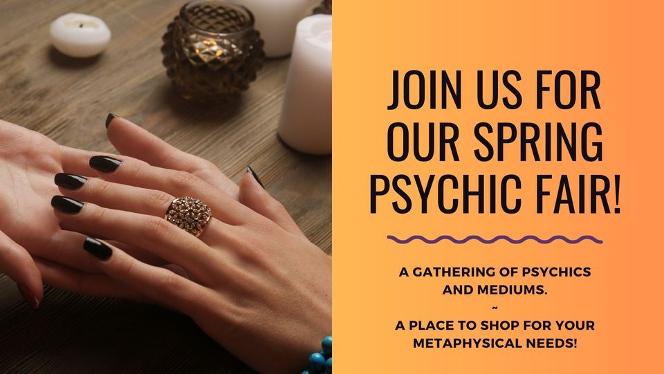 Spring Psychic Fair, Winchendon History and Cultural Center, April 13
