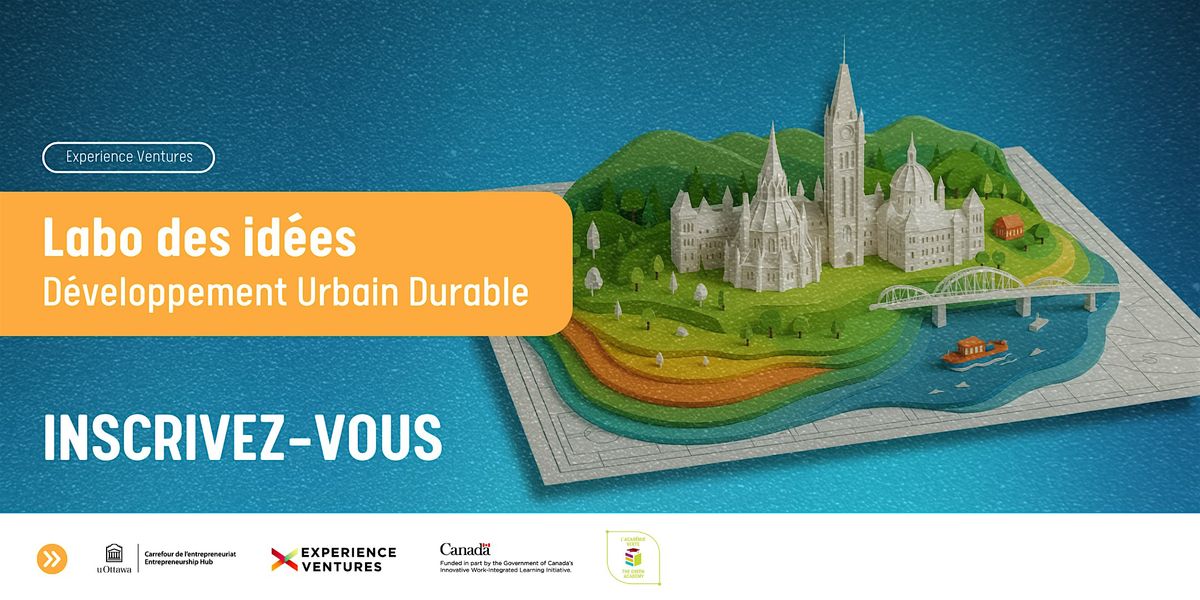 Ideas Lab | Développement urbain durable / Sustainable Urban Development, 24 January | Event in Ottawa | AllEvents