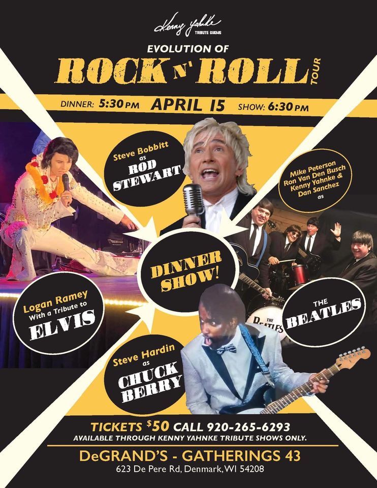 Logan Ramey as Elvis in Kenny Yahnke Tribute Shows Evolution of Rock N