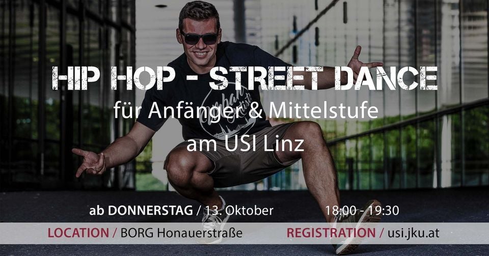 Hip Hop Street Dance am USI Linz, Linz, October 20 2022