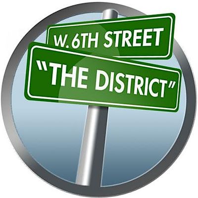 West 6 "The District" logo