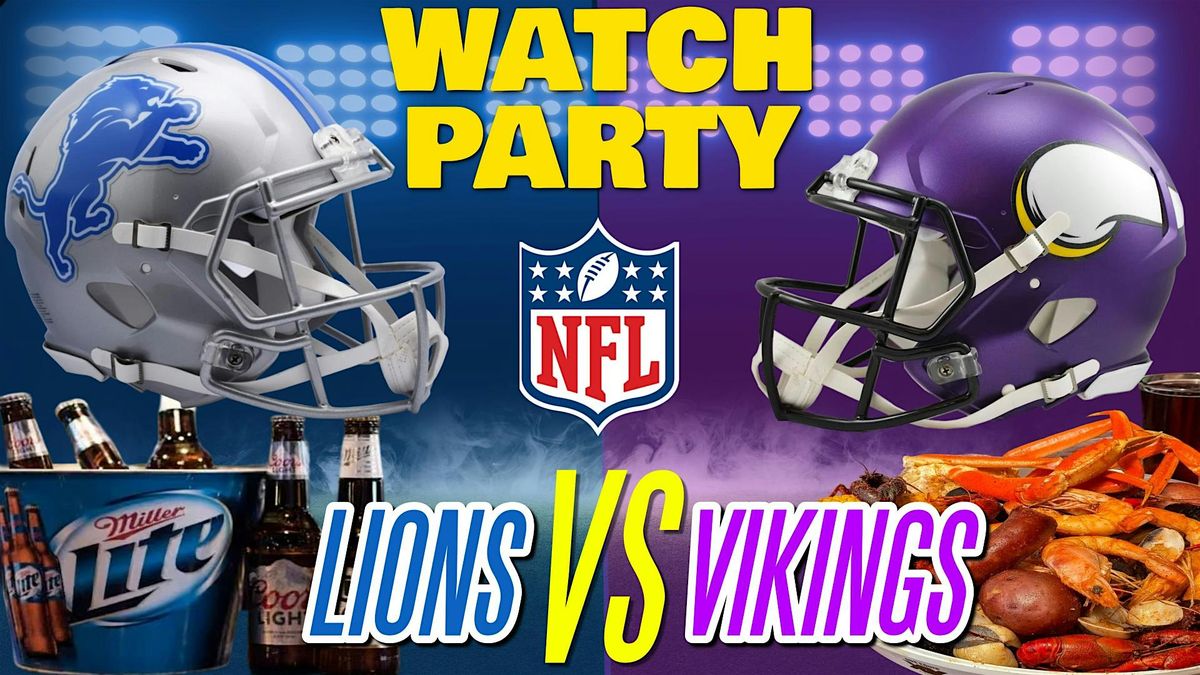 Lions vs Vikings!! - Watch Party at The Revel!, 25 December | Event in Frisco | AllEvents