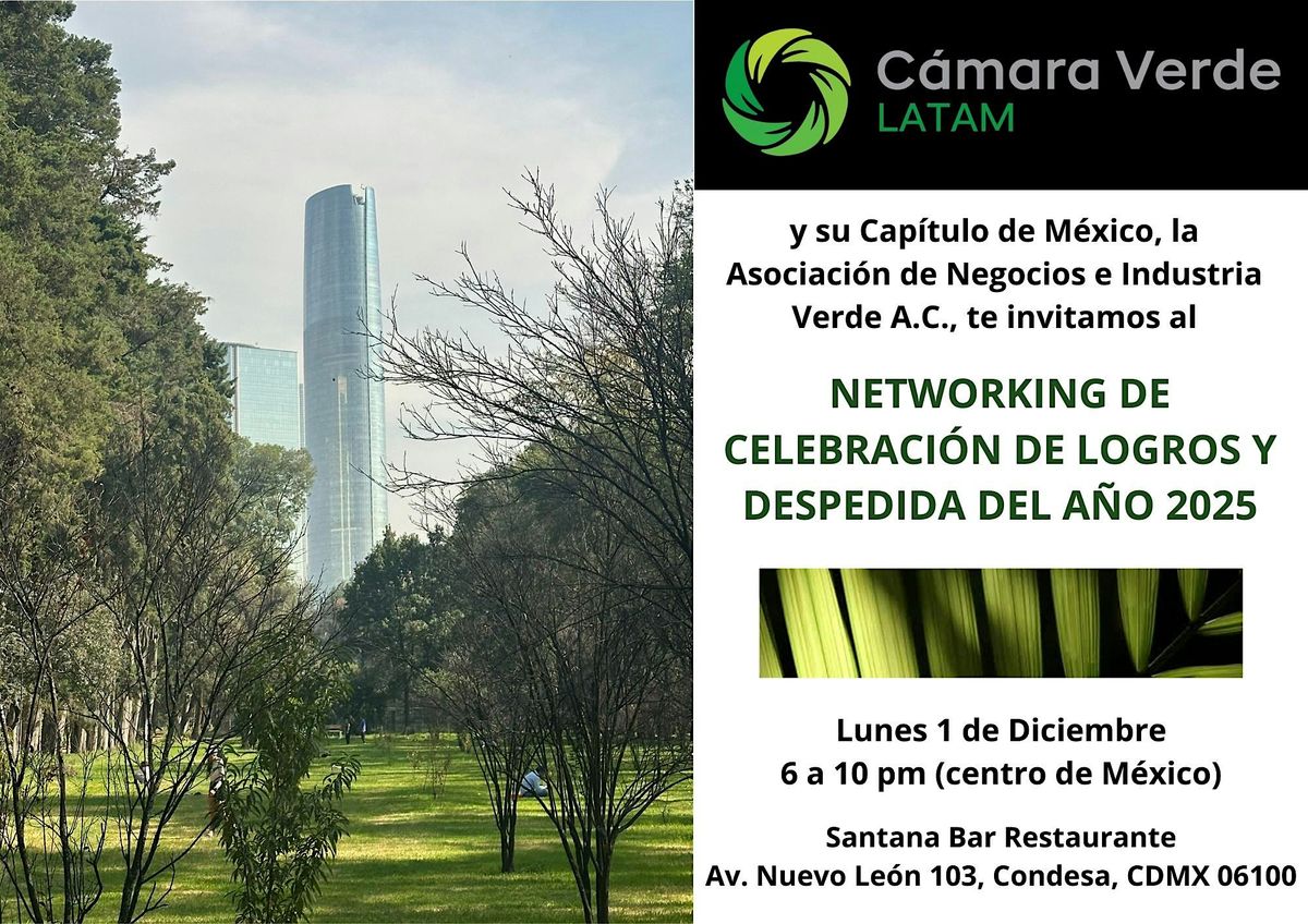 Networking de Despedida del Año 2025 - Ciudad de México, 1 December | Event in Ciudad de México | AllEvents