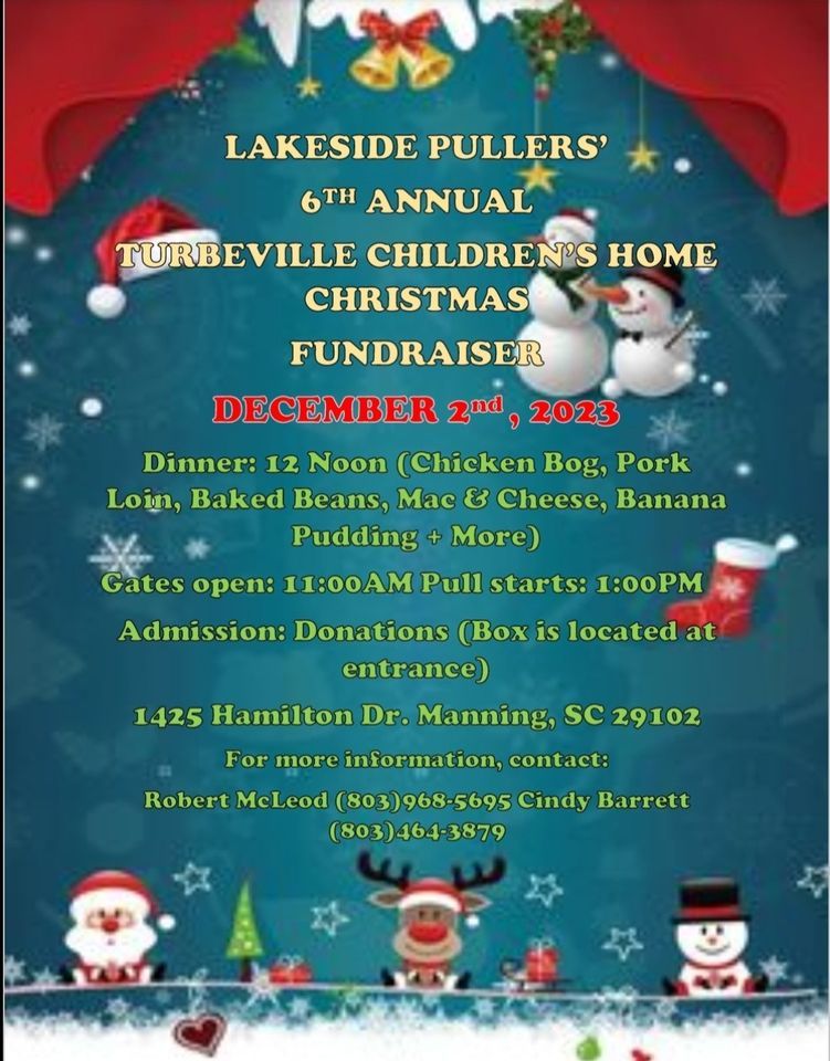 Turbeville Childrens Home Christmas Fundraiser , Lakeside Pullers