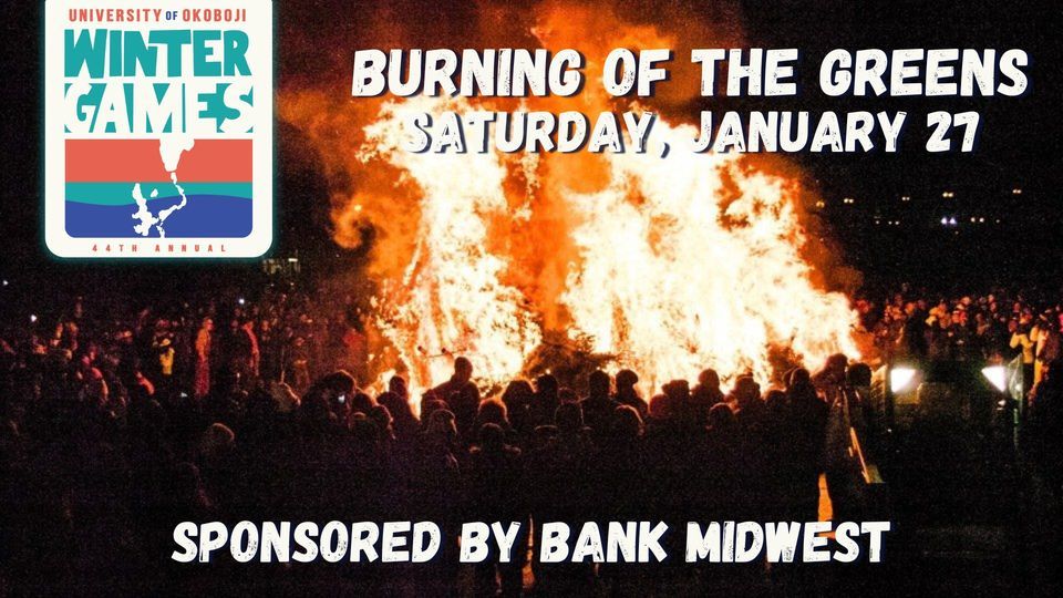 Burning of the Greens & Fireworks Extravaganza sponsored by Bank