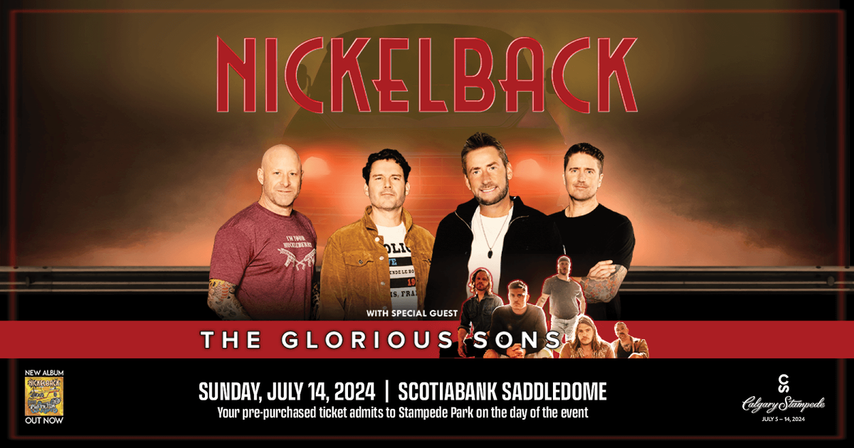 Parking Nickelback, 4 August | Event in Canton | AllEvents