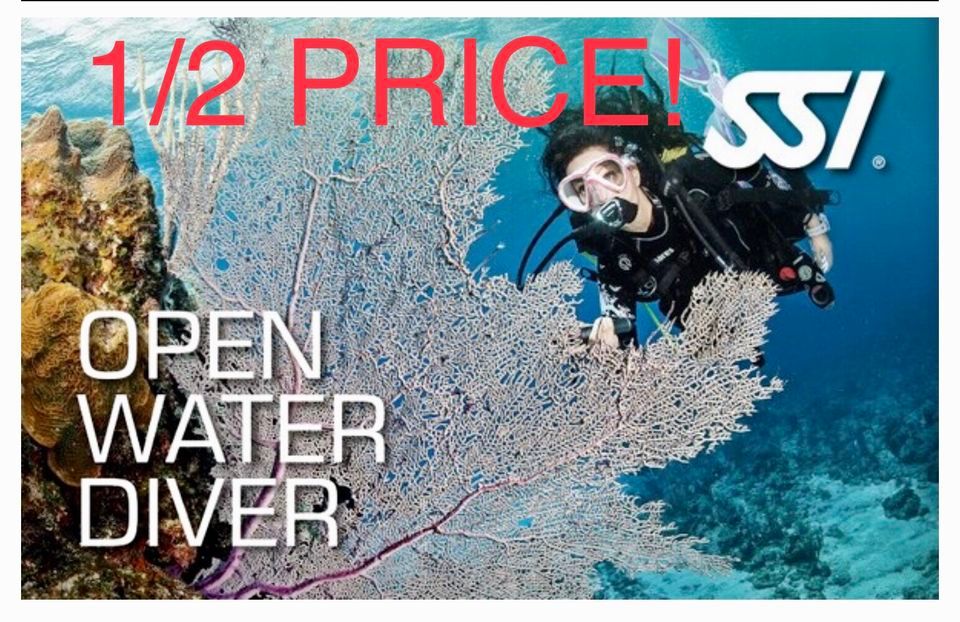 1/2 PRICE OPEN WATER DIVER COURSE, Adventure Sports II Inc., Montgomery