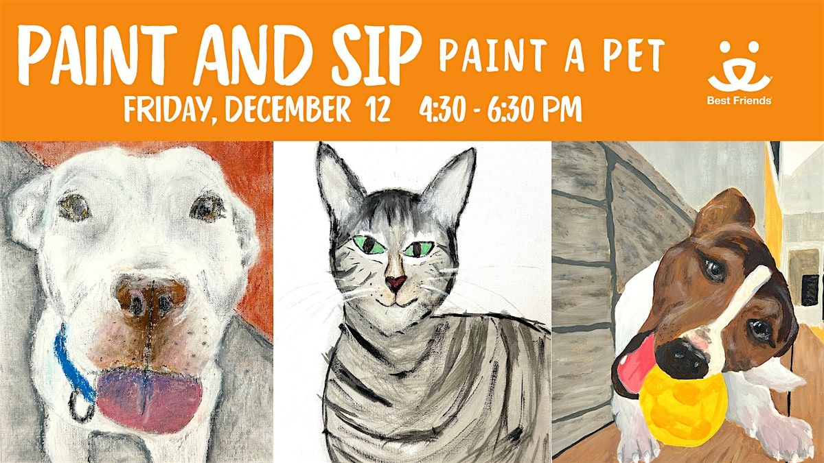 Paint & Sip:  Paint a Pet, 12 December | Event in Bentonville | AllEvents