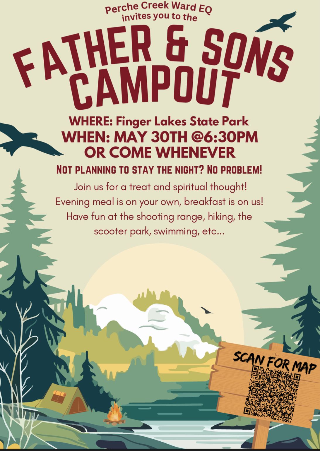 Father and Son Campout, 30 May | Event in Columbia | AllEvents