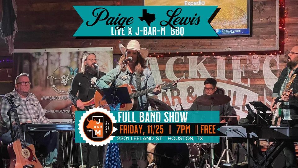 FULL BAND Show, Live at JBARM (Eado Houston,TX), JBarM Barbecue, Houston, November 25