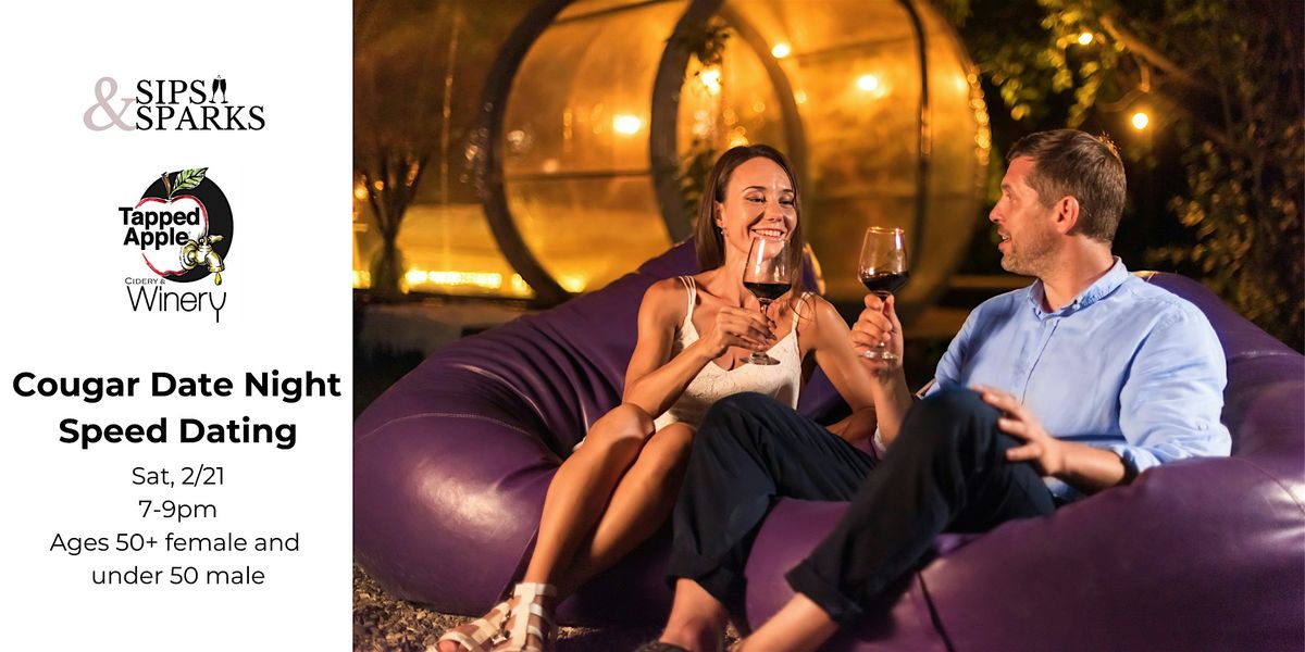 Cougar Date Night: Women 50+ & Men Under 50 in Westerly, RI at Tapped Apple