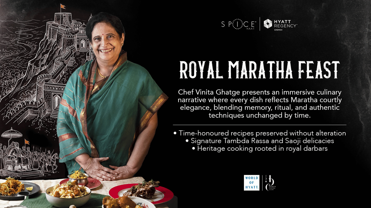 Royal Maratha Feast with Chef Vinita Ghatge