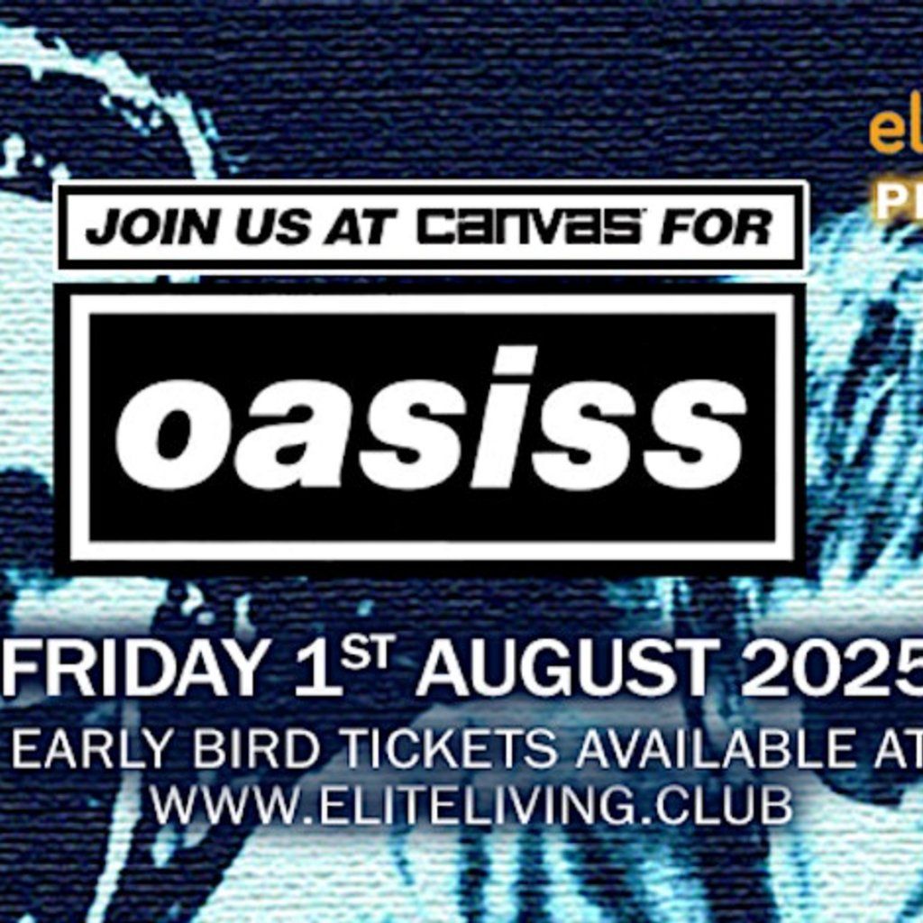 Roll With It: An Oasis Tribute at Canvas Bournemouth, 1 August | Event in Bournemouth | AllEvents