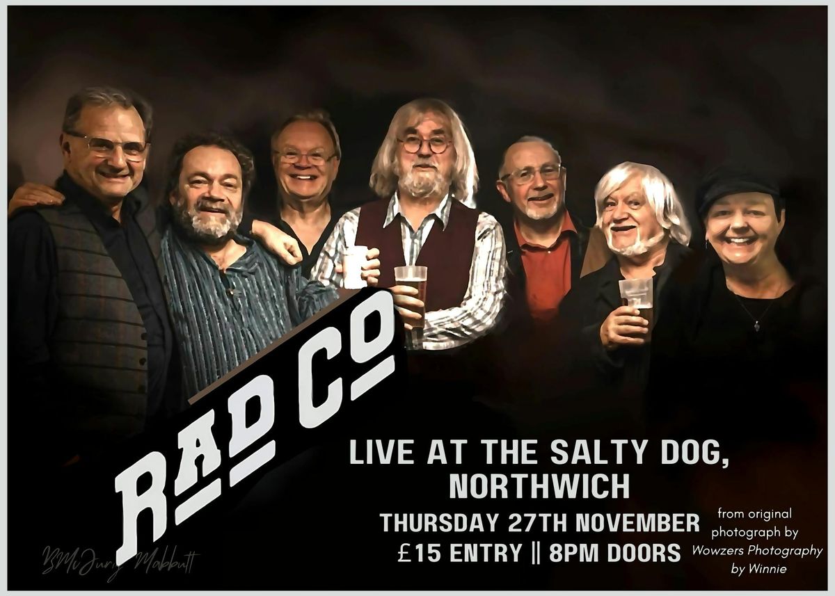Rad Co, 27 November | Event in Northwich | AllEvents