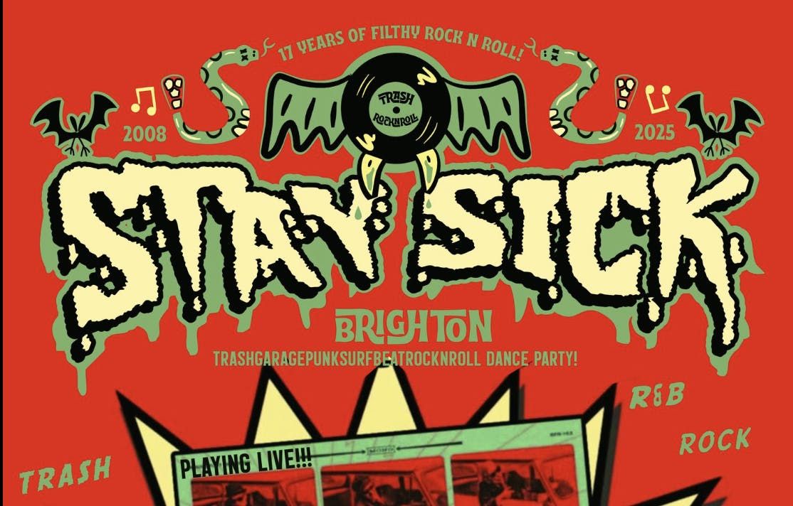 Stay Sick w/Hipbone Slim &amp; The Kneejerks , 10 May | Event in Brighton | AllEvents