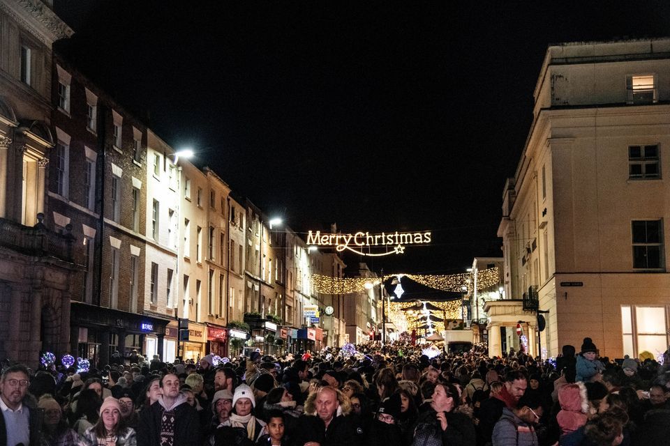 Royal Leamington Spas Big Lights Switch On, Leamington Spa Parade